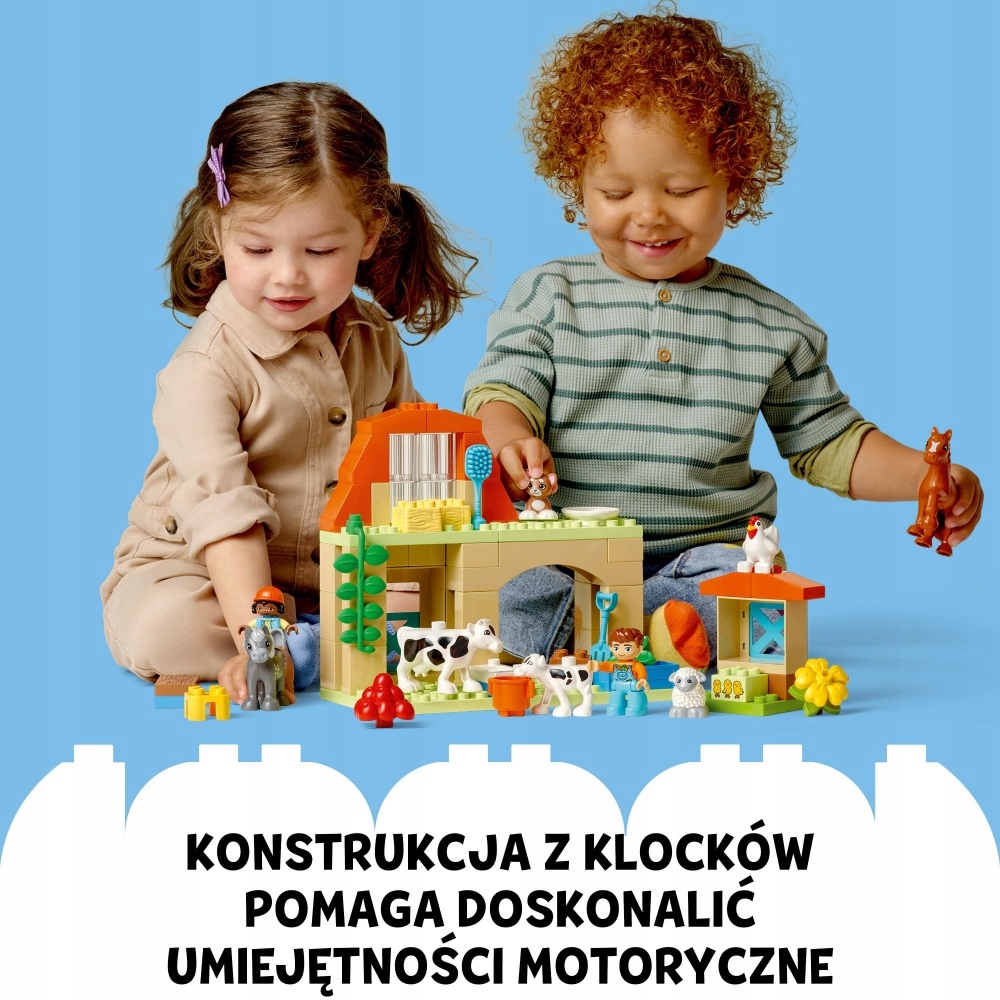 LEGO 10416 DUPLO Opieka nad zwierzętami na farmie Wiek dziecka 2 lata +