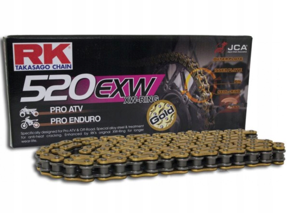 Hnací řetěz Rk Ktm XC Quad 450 525 09-13 Nový