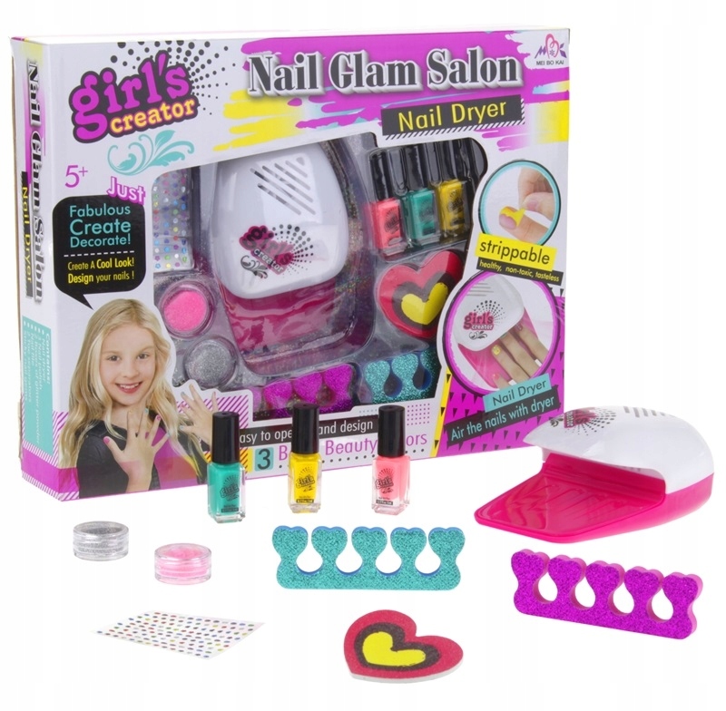 

Zestaw Do Malowania Paznokci Manicure Suszarka