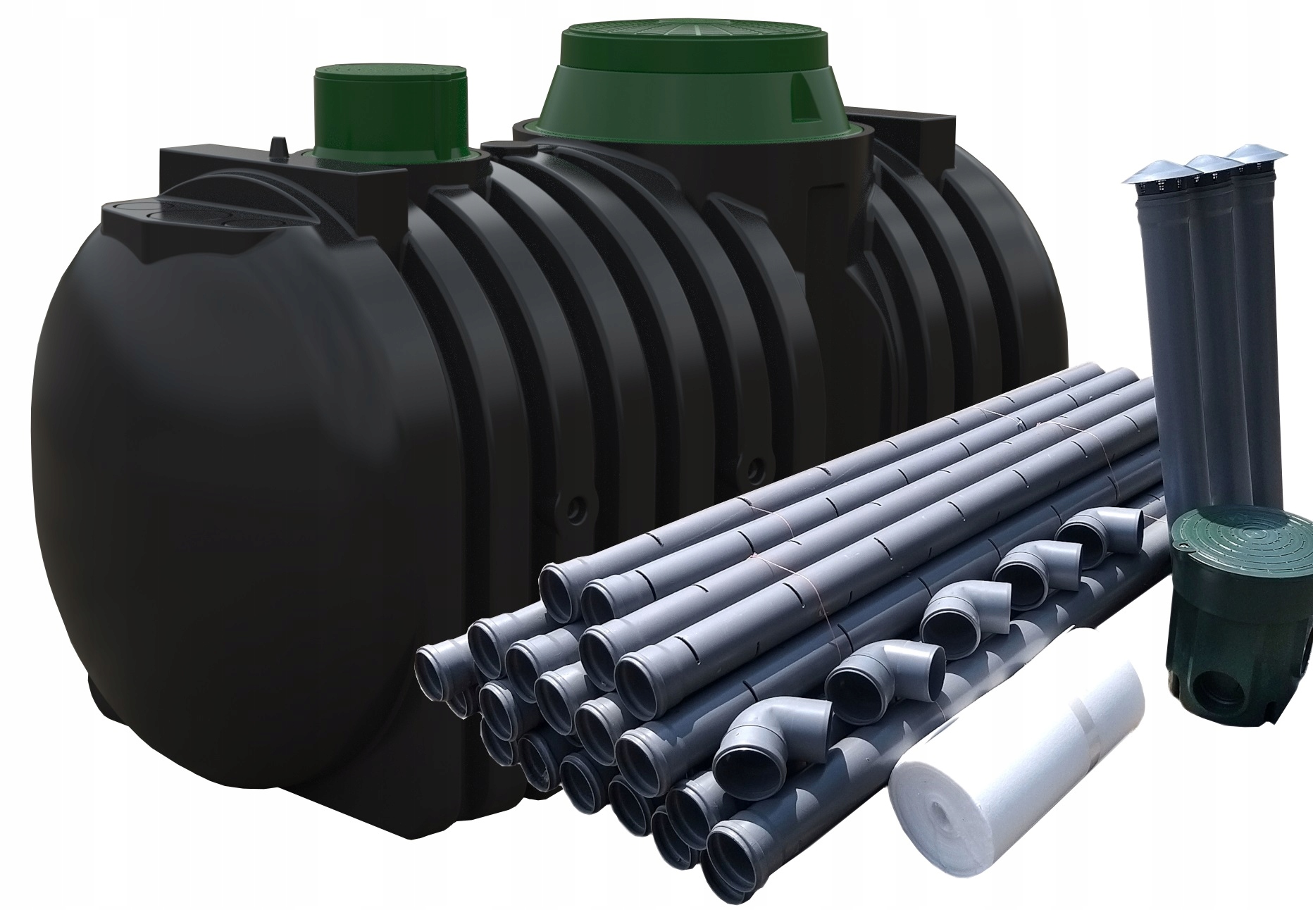 

Dwukomorowa oczyszczalnia ścieków 3000 l 6 os.