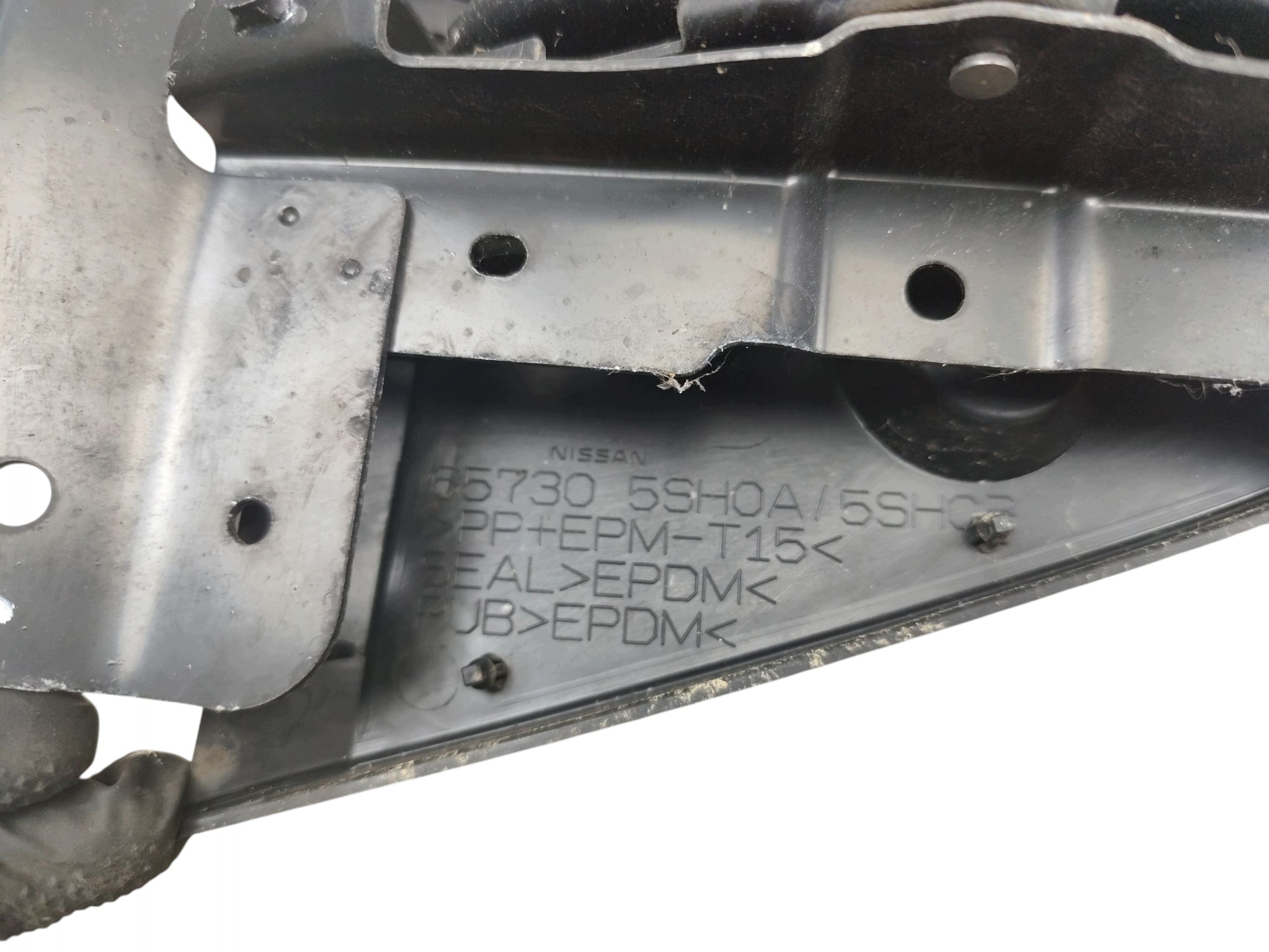 klappe PORTU lade NISSAN LEAF II ZE1 (2017-2025) code LAKIERU NAJ G