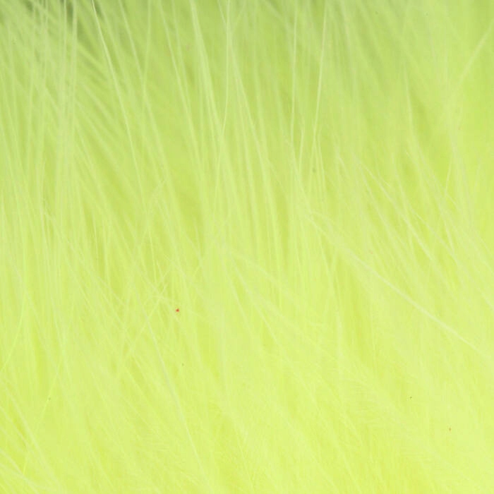 Taimen pióra Marabou 10-12cm Fl.Yellow