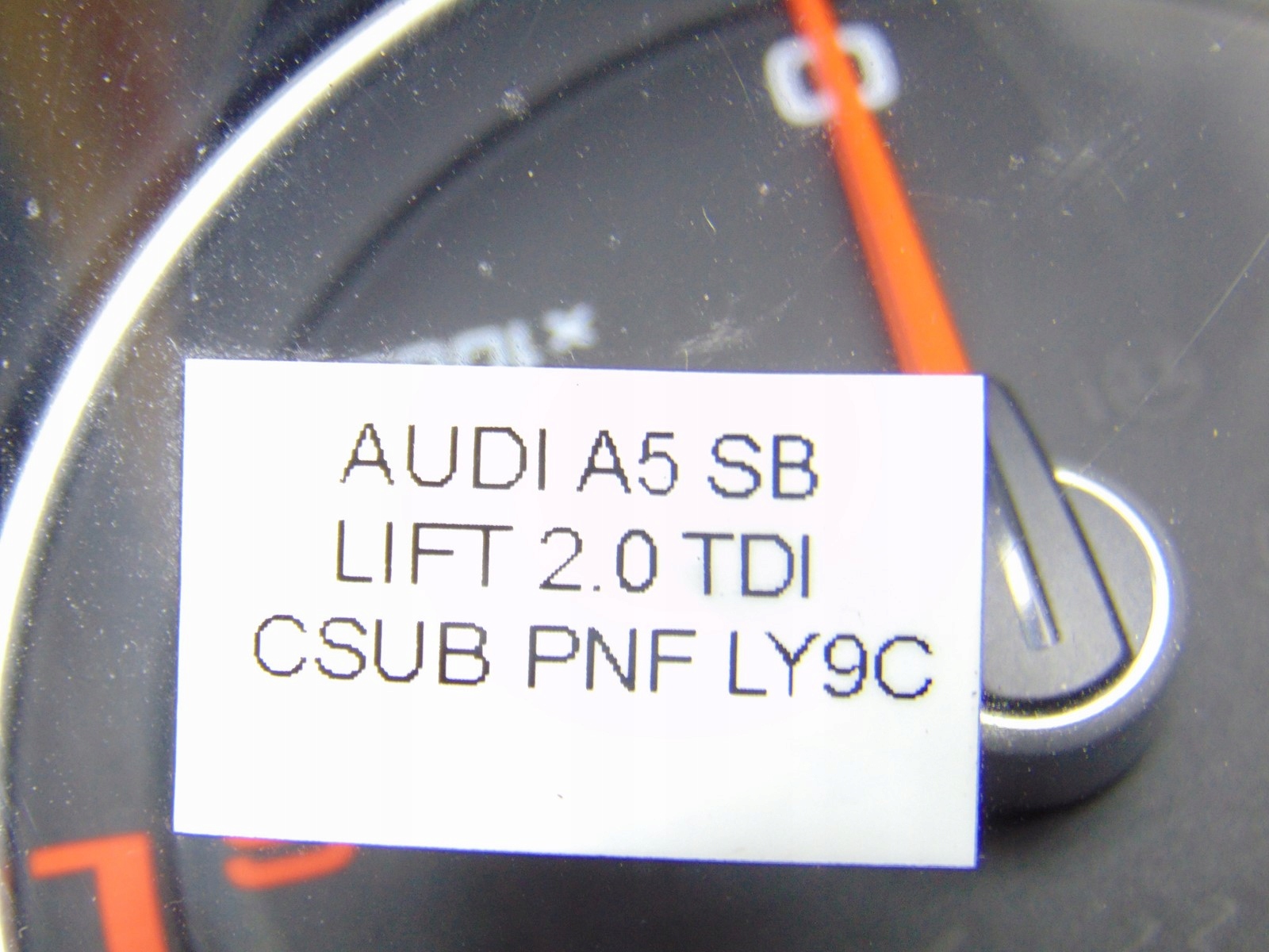 dials dials AUDI A5 8T LIFT 2.0 TDI 8T0920984K