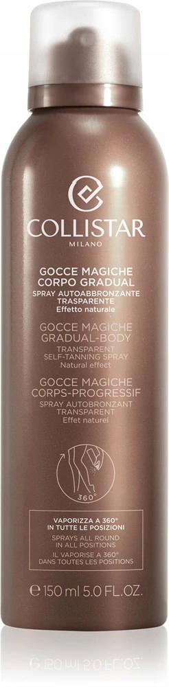 Gocce Magiche tělový sprej postupně se opalující transparentní 150 ml