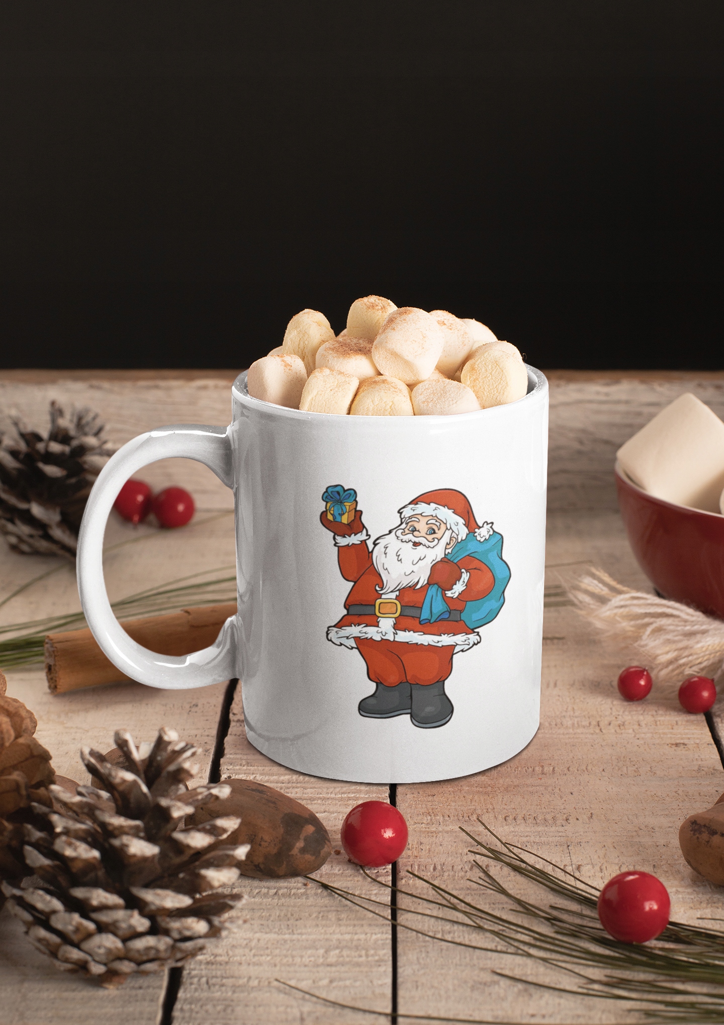 Kubek ŚWIĄTECZNY MIKOŁAJ KRASNAL prezent