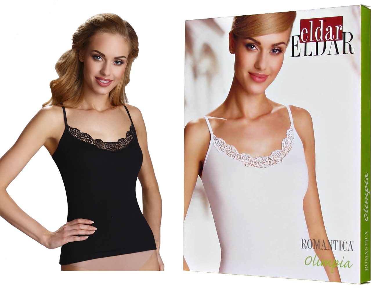 

Eldar Koszulka Olimpia Z Koronką - Czarna r.XL