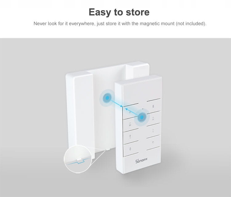 Ramka Podstawa - Pilot SONOFF RM433 Seria RM433R2-Base