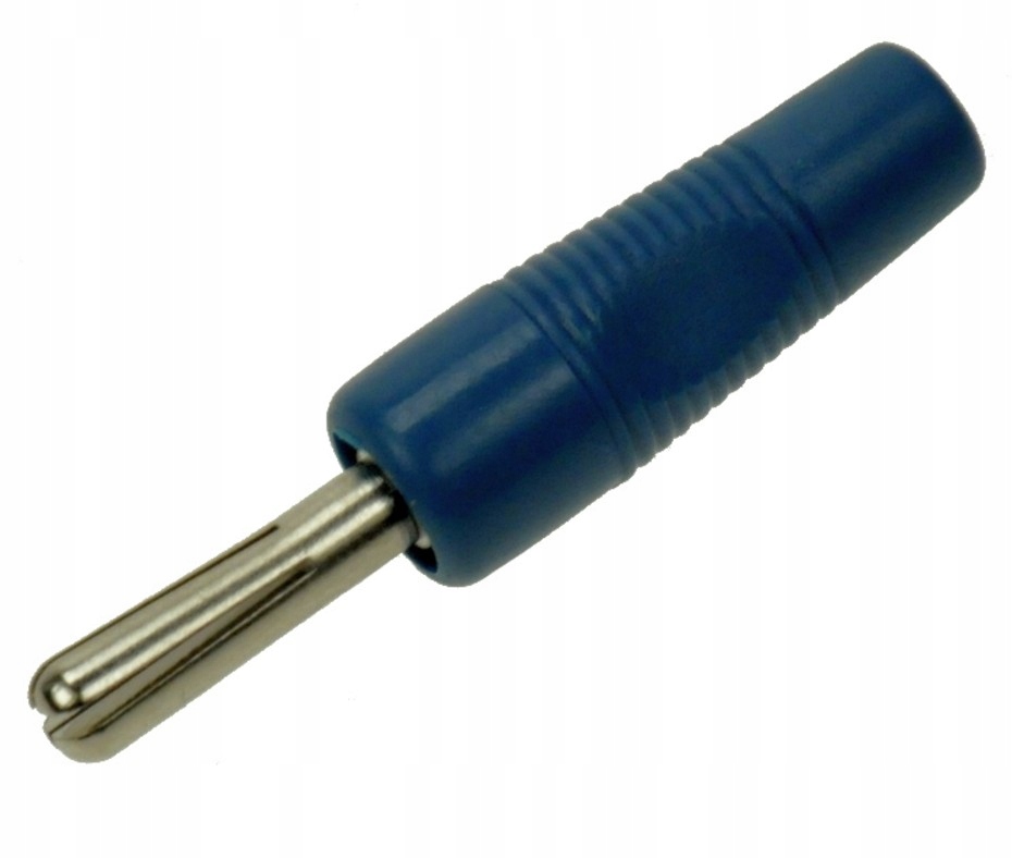 

Wtyk Banan 4mm Niebieski Hq Niklowany 425 Bananek