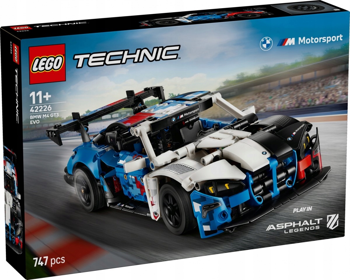 Lego Stavebnice Technic 42226 Závodní auto Bmw M4 GT3 Evo