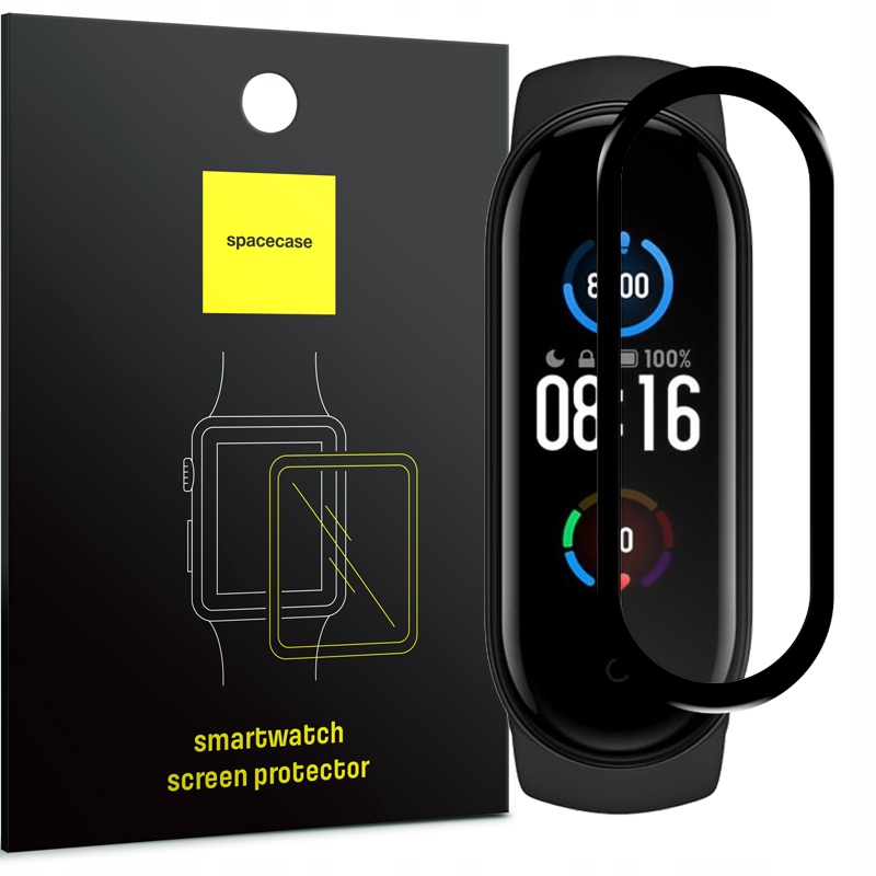 

Pełne Szkło Hybrydowe Do Xiaomi Mi Band 6 5 4