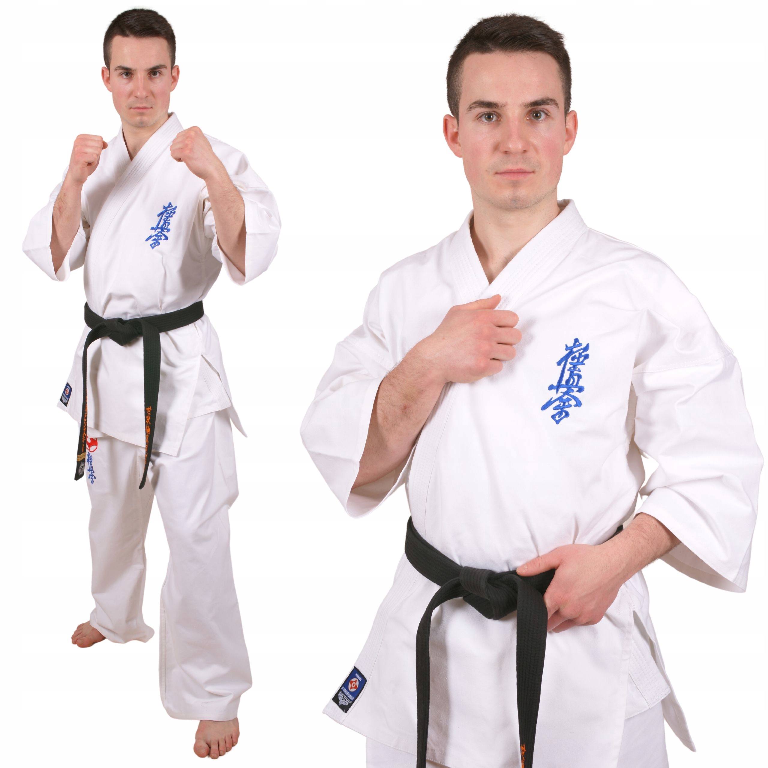 Beltor Kimono Karate Kyokushinkai Karatega Premium Białe Rozmiar 190 CM