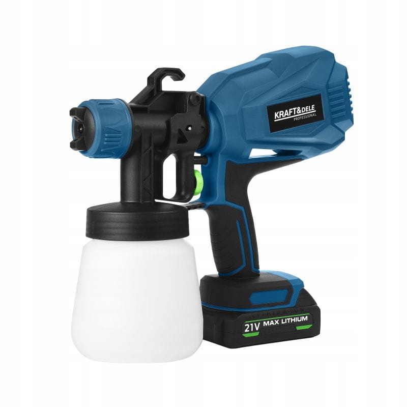 Akumulátorová stříkací pistole 21V 2000mAh KD5481 Kraft&dele