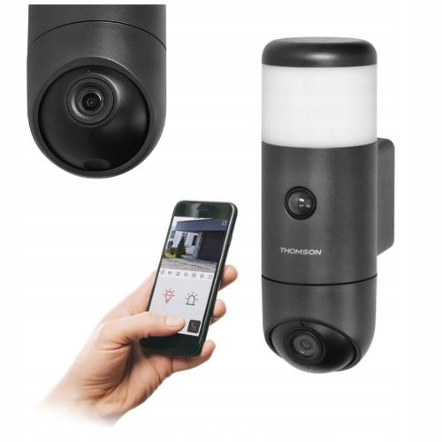Kamera Thomson RHEITA100 s Wi-Fi osvětlením, nahráváním a detekcí pohybu