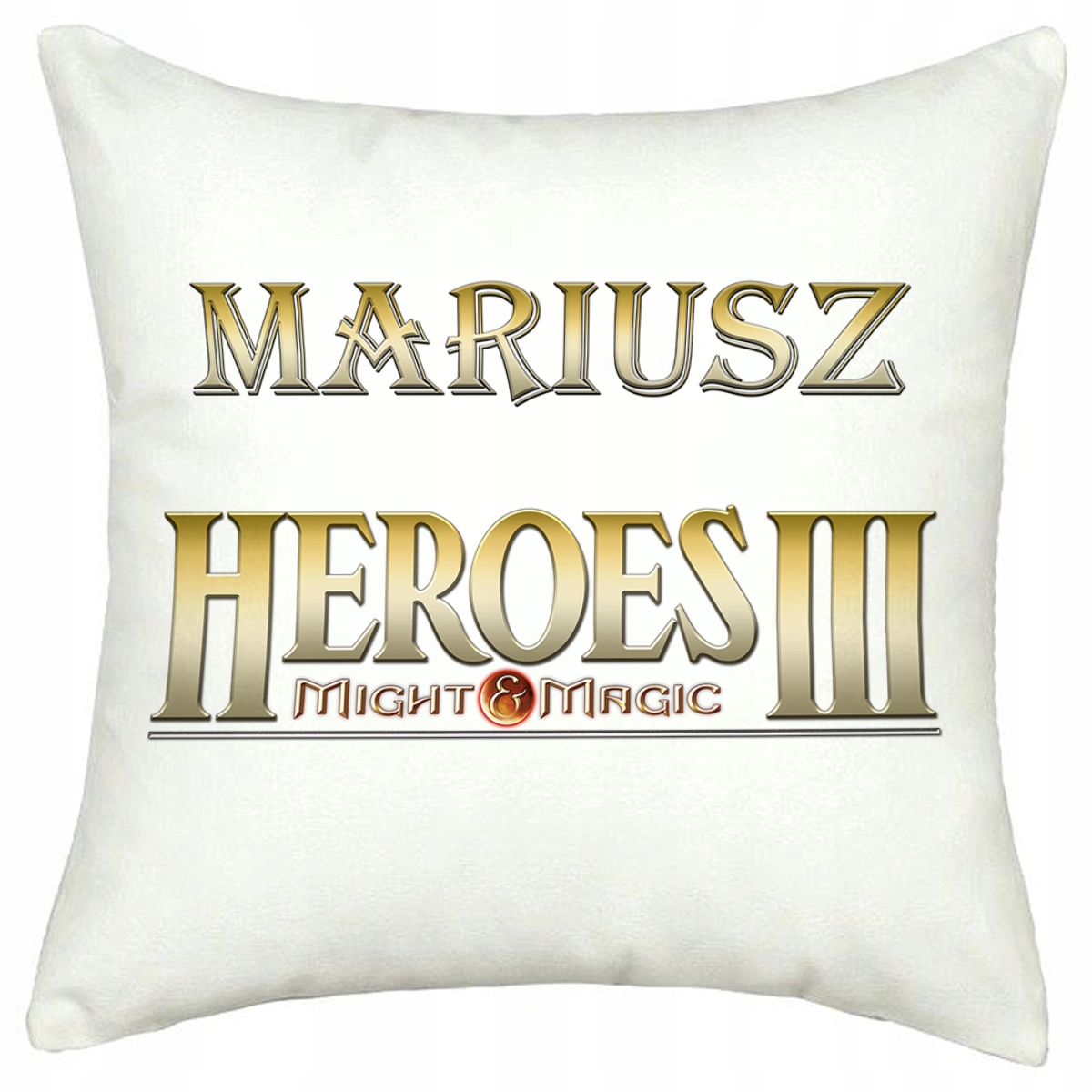

Poduszka Heroes 3 III + Imię