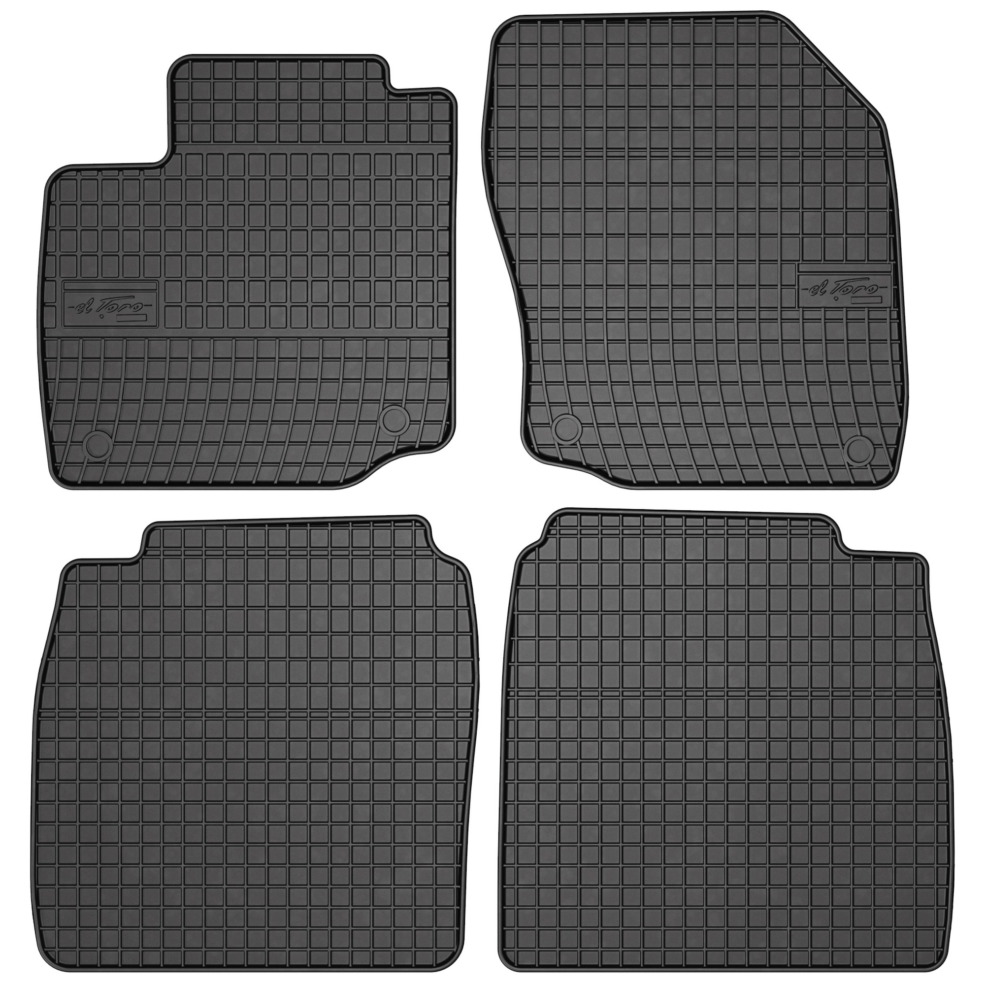 Коврики резиновые чорные HONDA Civic IX HB от 2012