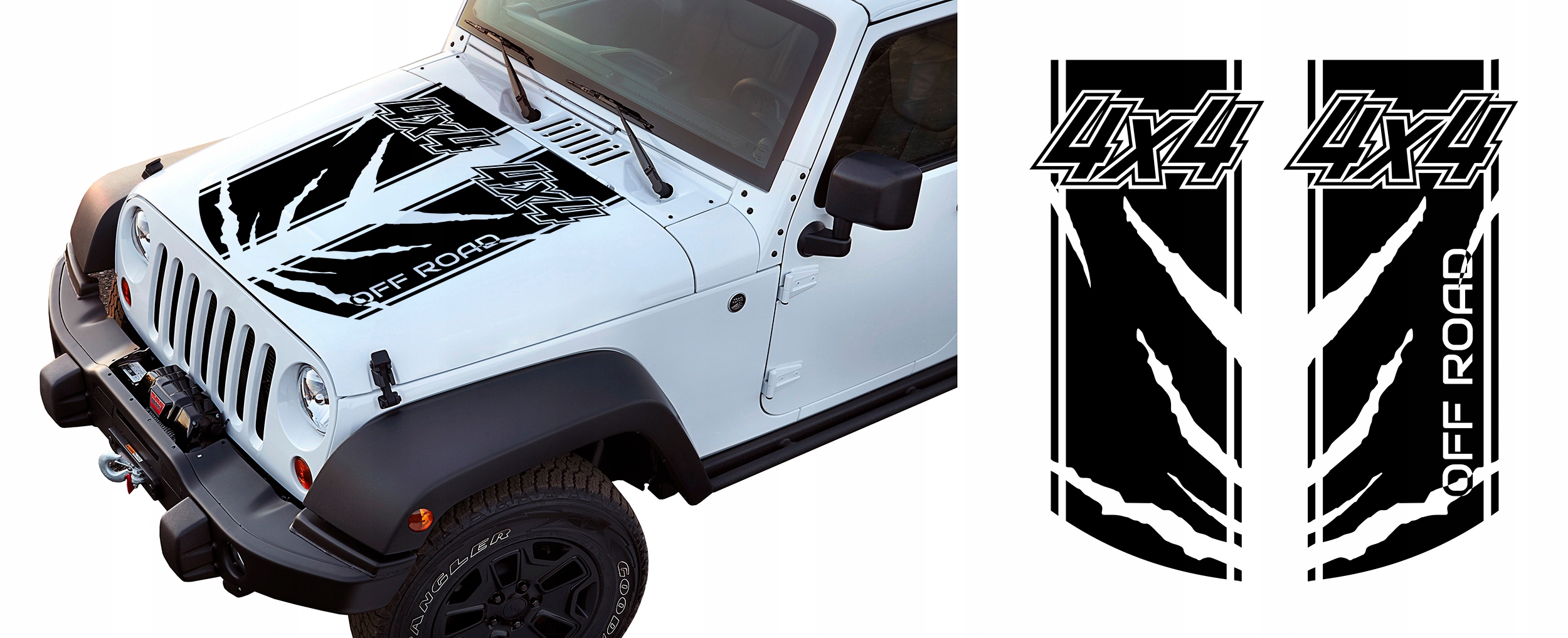 Pásky Na Masku Praskliny Off Road 80x36 cm, barva 2X