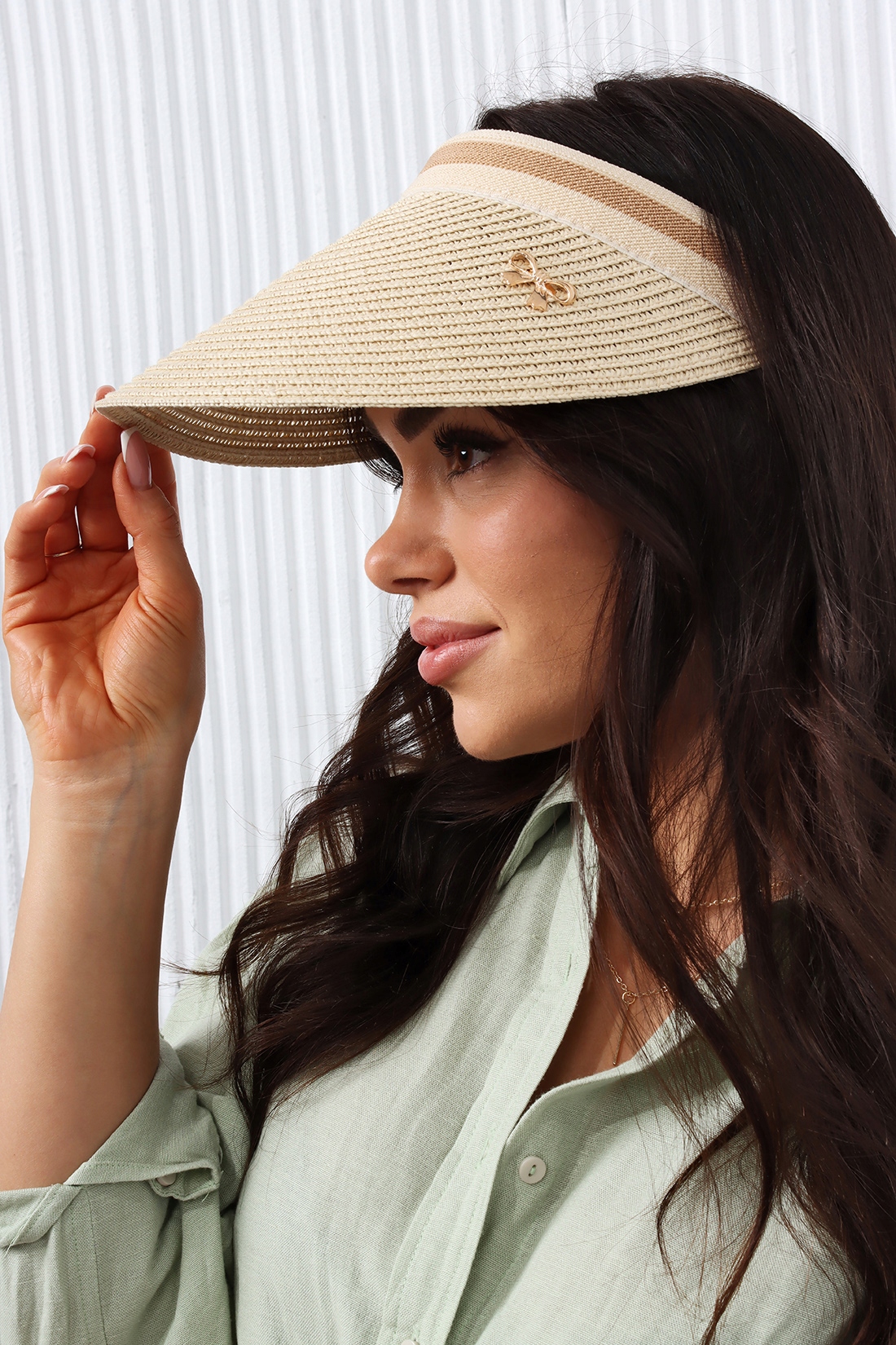 DASZEK DAMSKI KAPELUSZ SŁOMKOWY LETNI PLAŻOWY Kod producenta daszek kapelusz bucket hat czapka letni