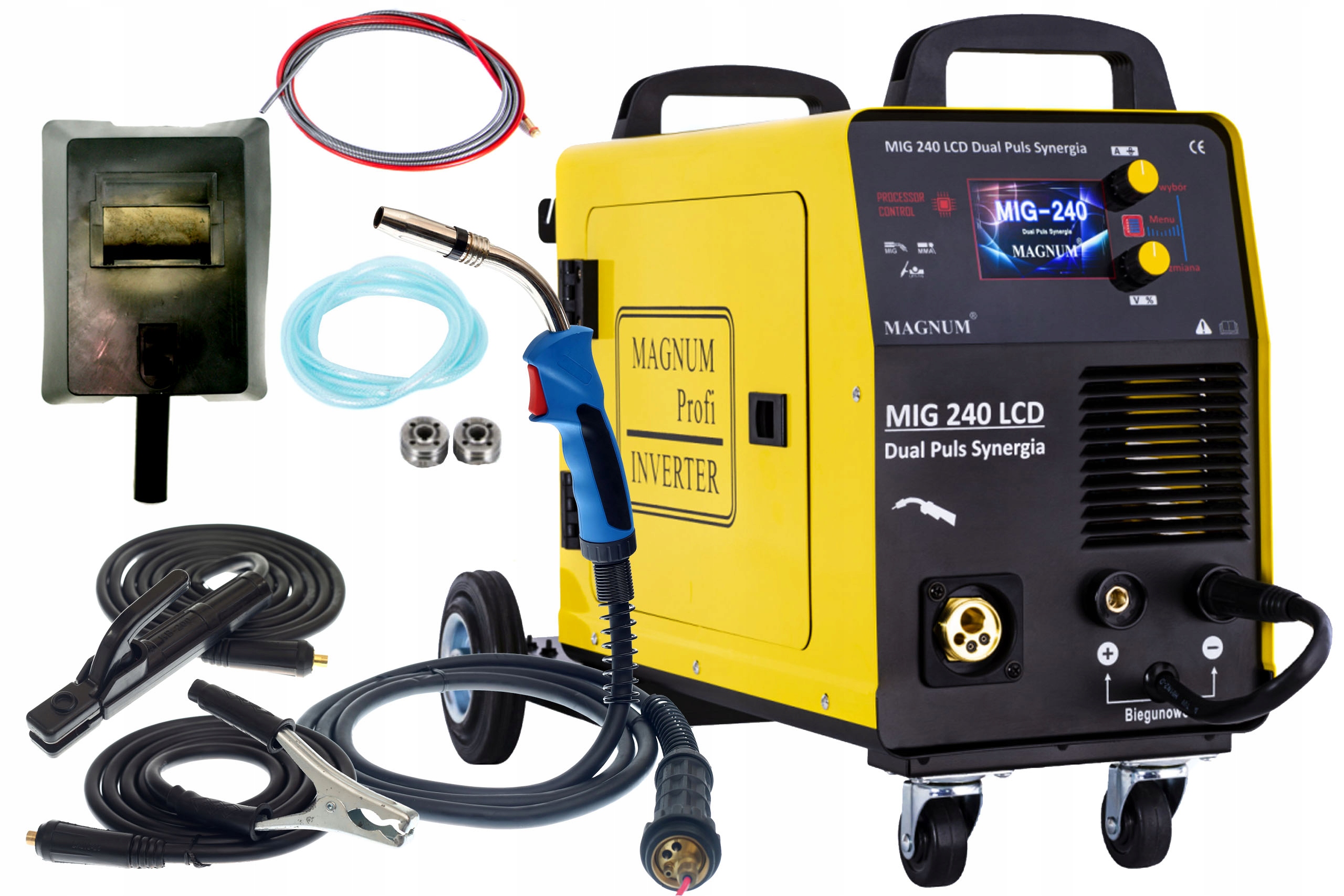 

Spawarka Mig/mag Magnum Mig 240 LCD Dual Puls Syn