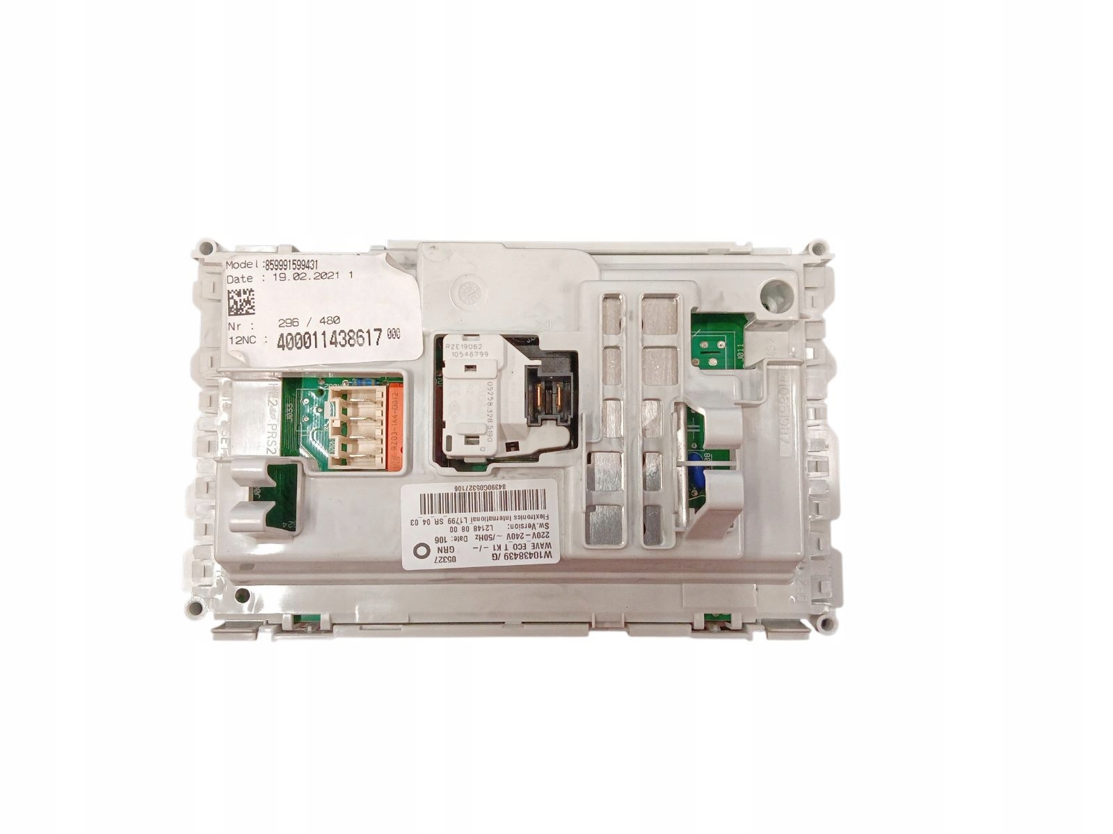 Ovládací modul pračky Whirlpool 481010438415 #D936054 C00437719