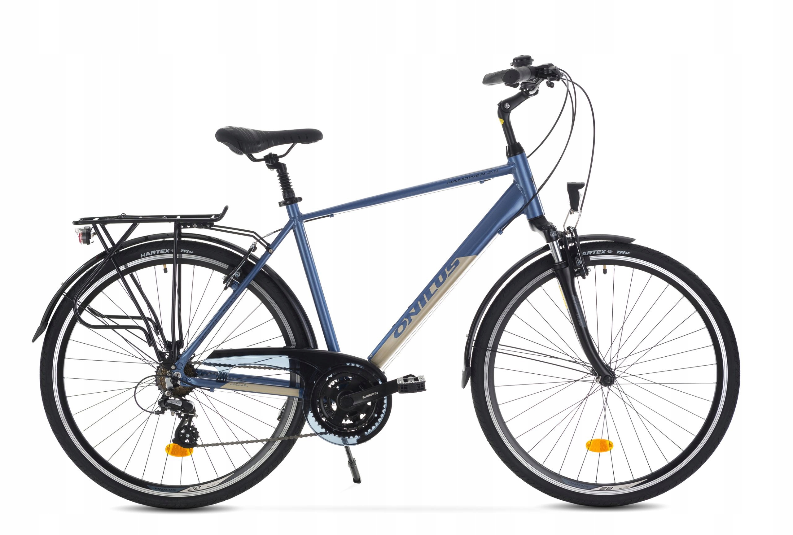 Rower 28 Onilus Hanower 2.0 męski 19" niebieski