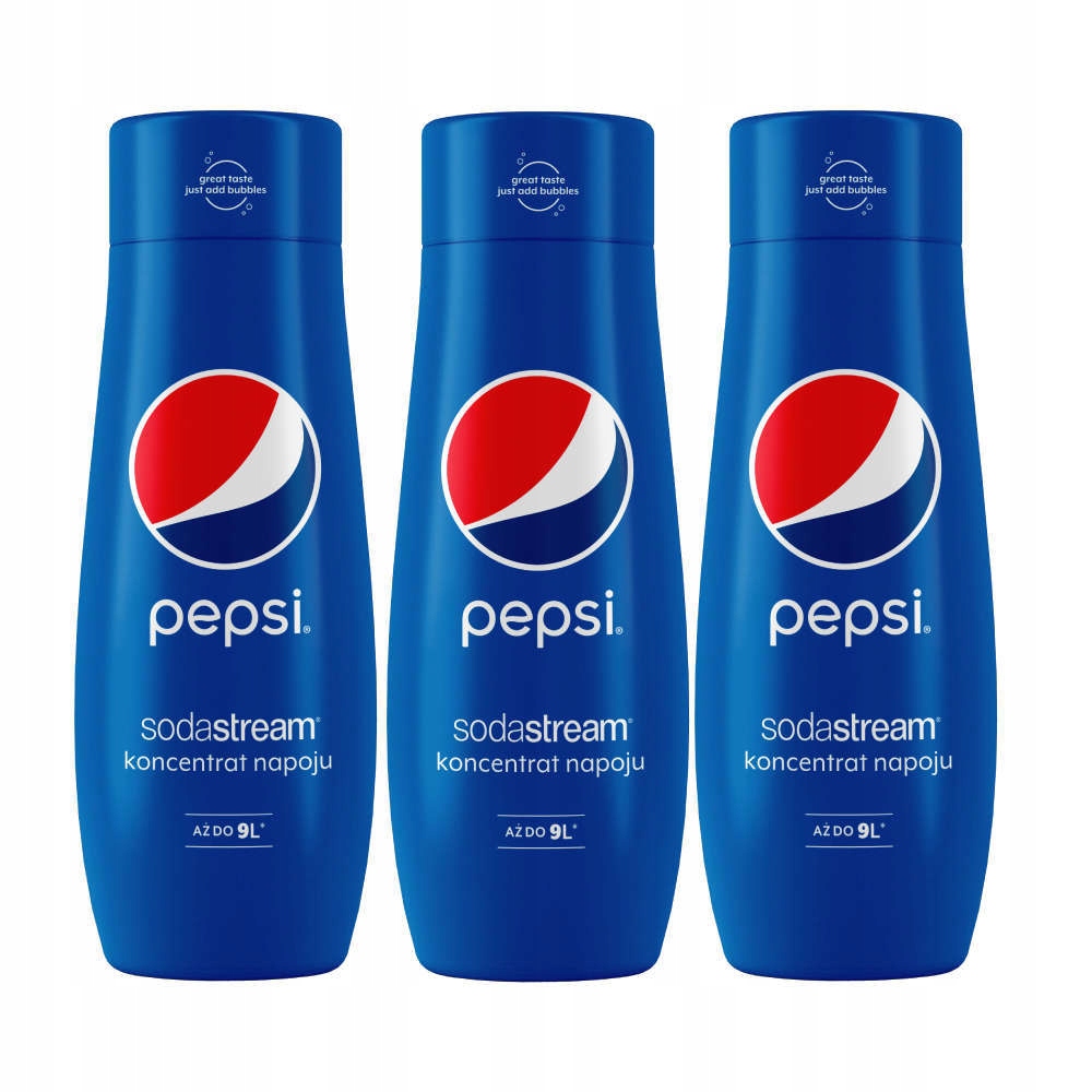 

Syrop koncentrat do wody SodaStream Pepsi 3x440 ml