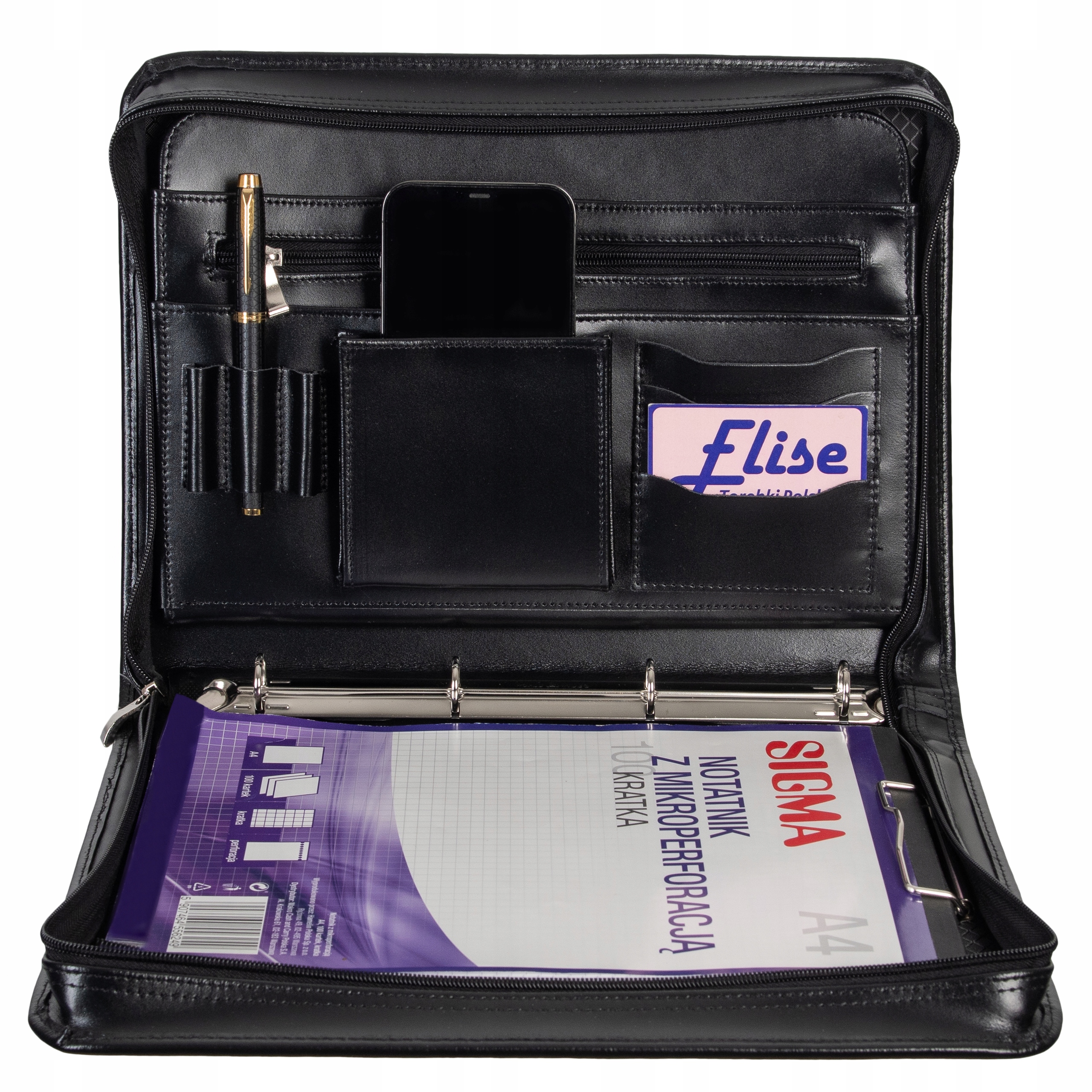 Organizer Biwuar Aktówka A4 BWS05 skóra NATURALNA Kod producenta BWS05