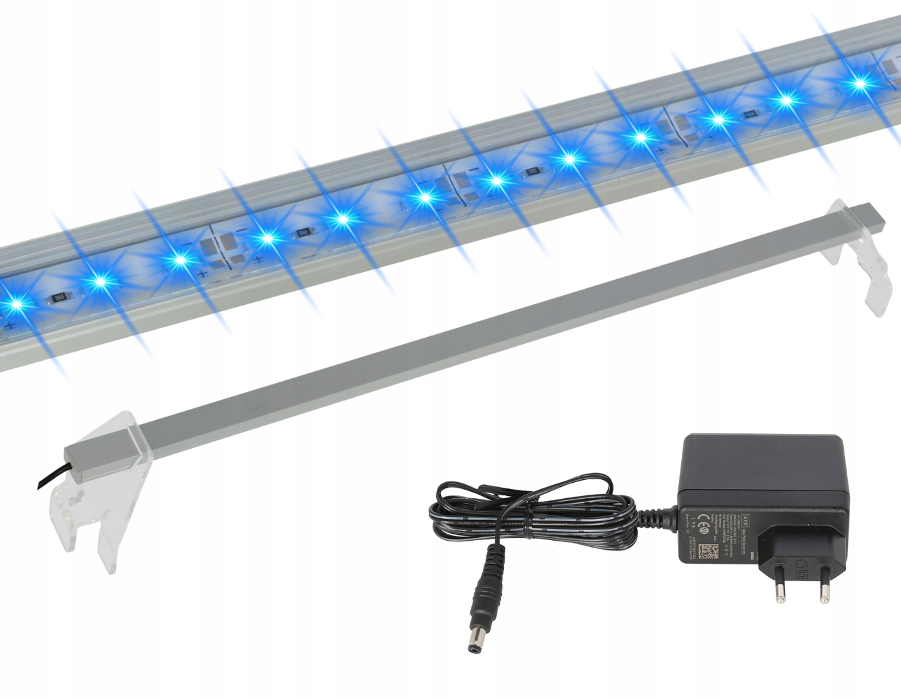 Levně Led osvětlení do akvária lampa Belka Led 30 cm Modrá Ultra Slim