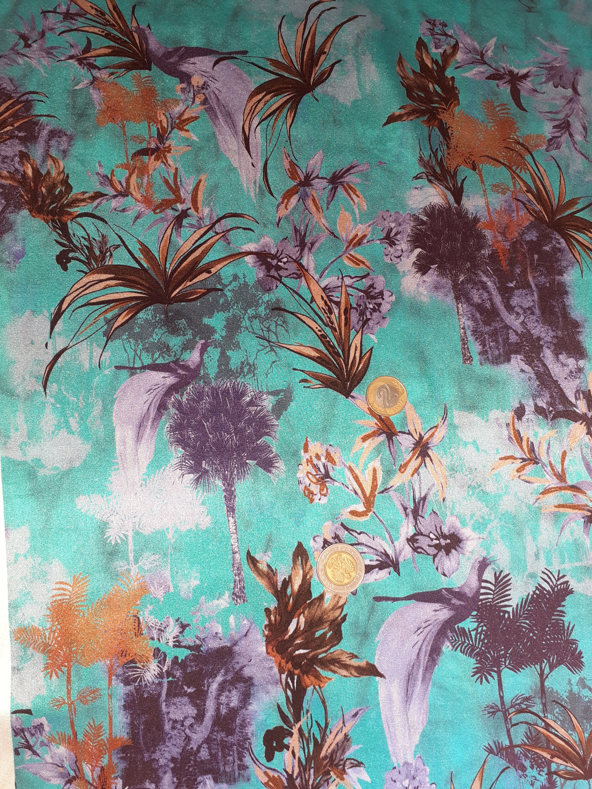 italský hedvábný satén s přídavkem elastanu