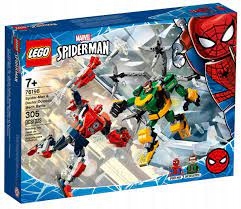 Lego 76198 Heroes Boj mechů Spider Doctor