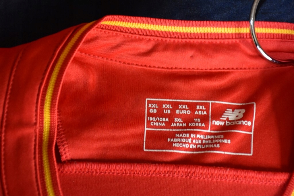 New Balance Liverpool koszulka klubowa XXL Dekolt okrągły