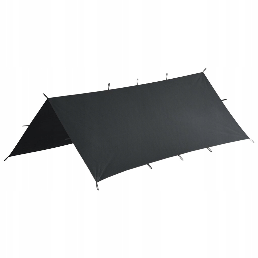 Płachta biwakowa tarp turystyczny Helikon Supertarp Small Shadow Grey
