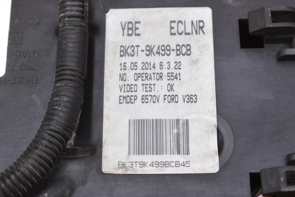 fuse box BK3T-9K499-BCB FORD TRANSIT MK8 2.2 TDCI 100 KM 14