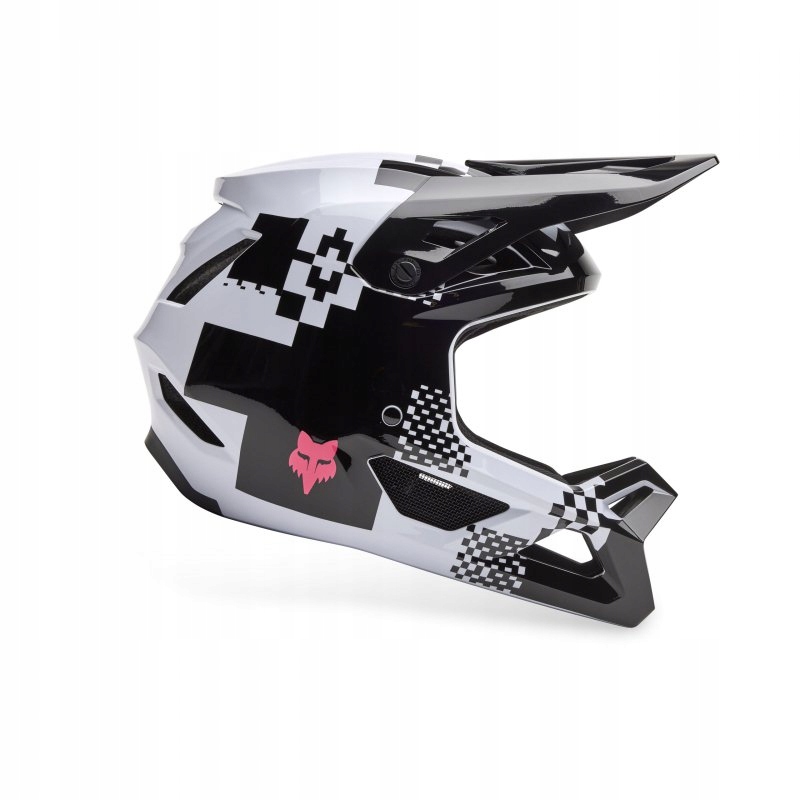 Cyklistická Prilba Fox Junior Rampage Digi Img Black/white Ys