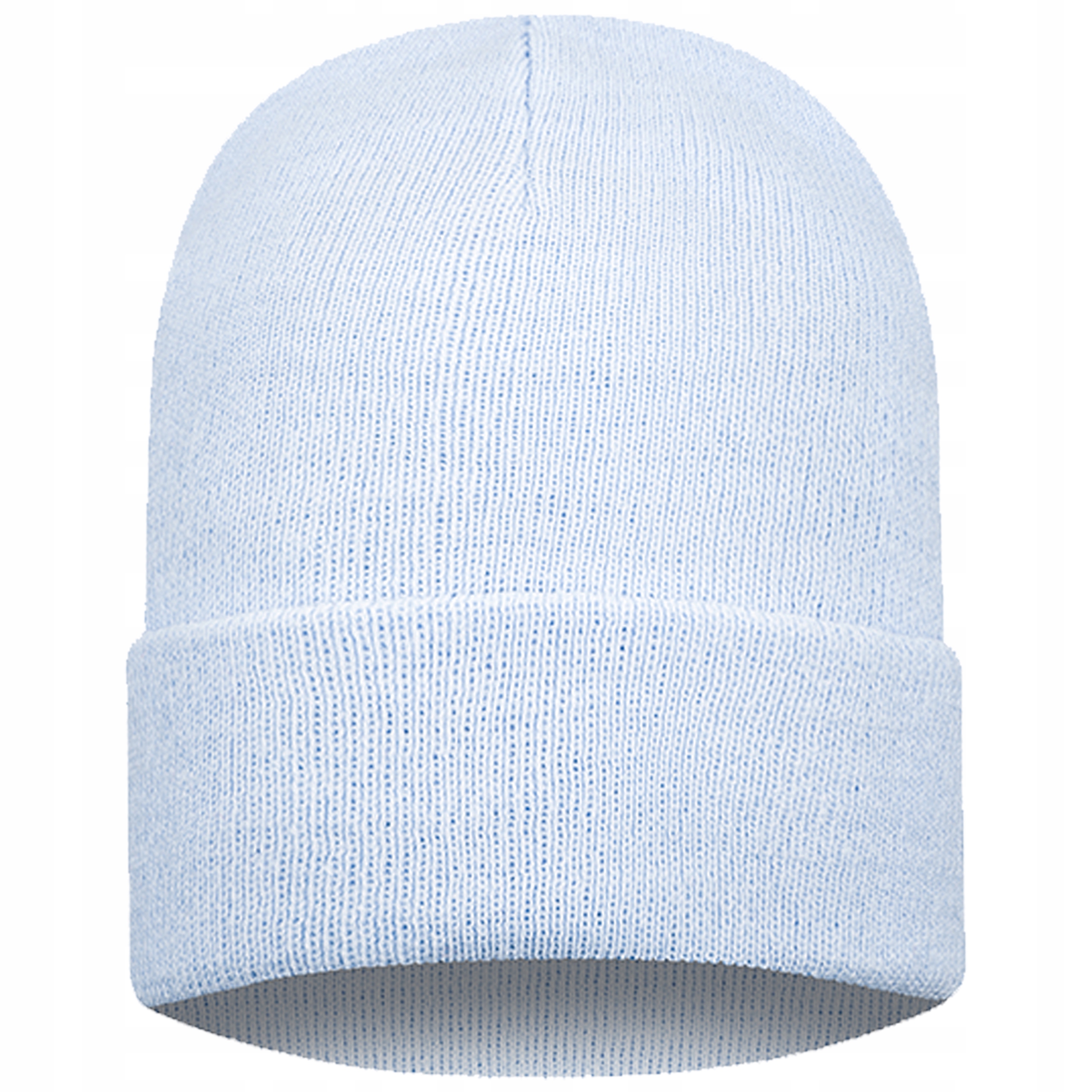 

Czapka beanie czapka wywijana błękit jesień/zima