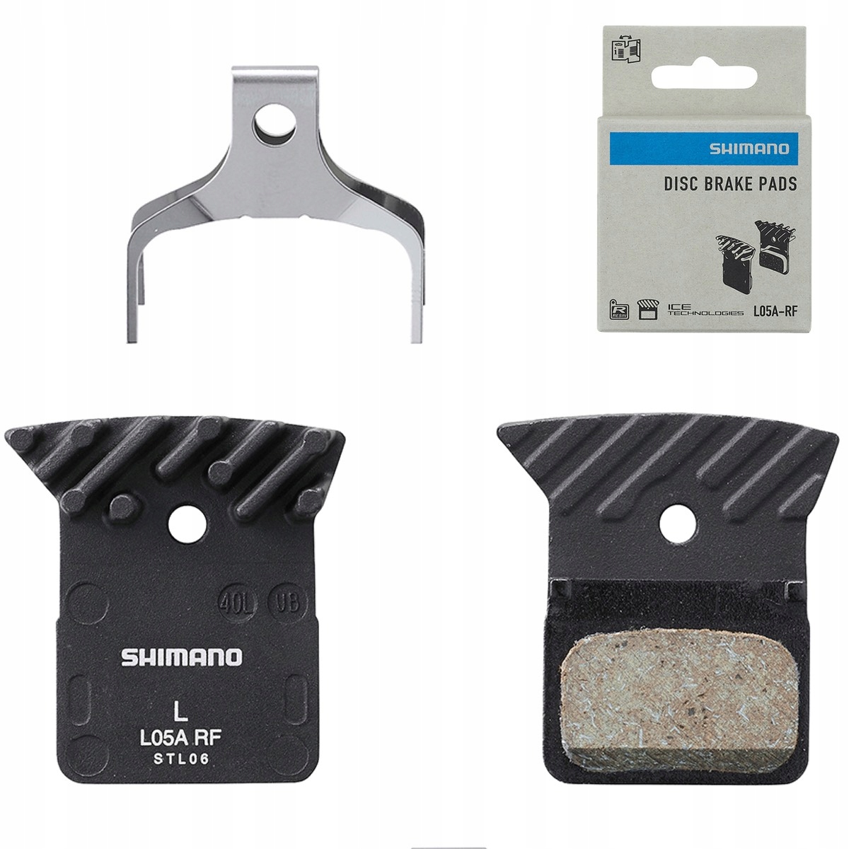 Klocki Shimano do hamulców Szosowych R8070 R7070 Gravel Tarczowych L05A