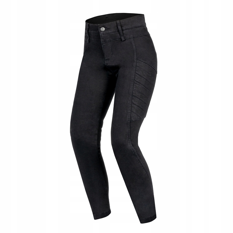 Dámske Motocyklové Džínsy Rebelhorn Ash Black (W24/30)
