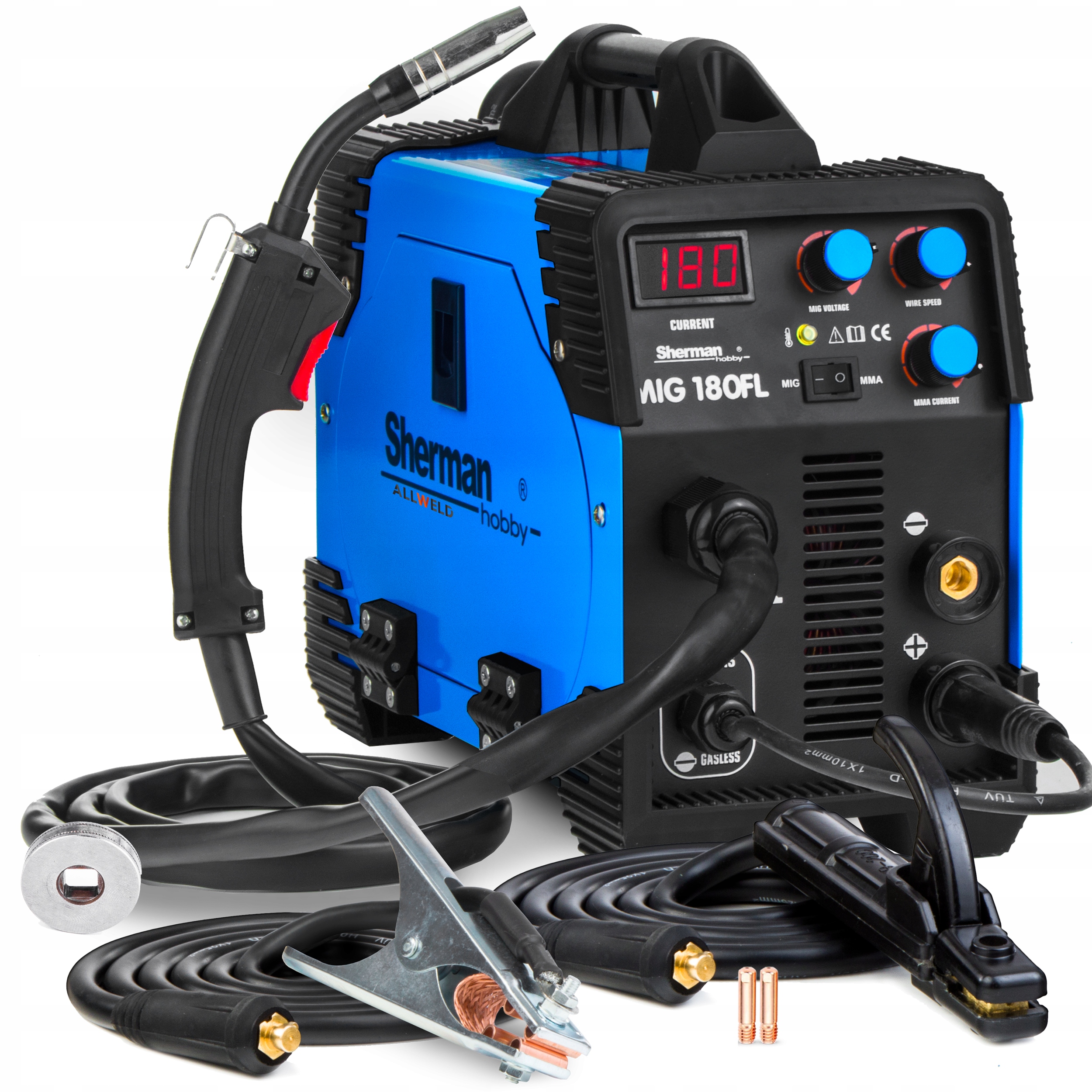 Зварювальний апарат MIGOMAT SHERMAN MIG 180fl без газу 180A