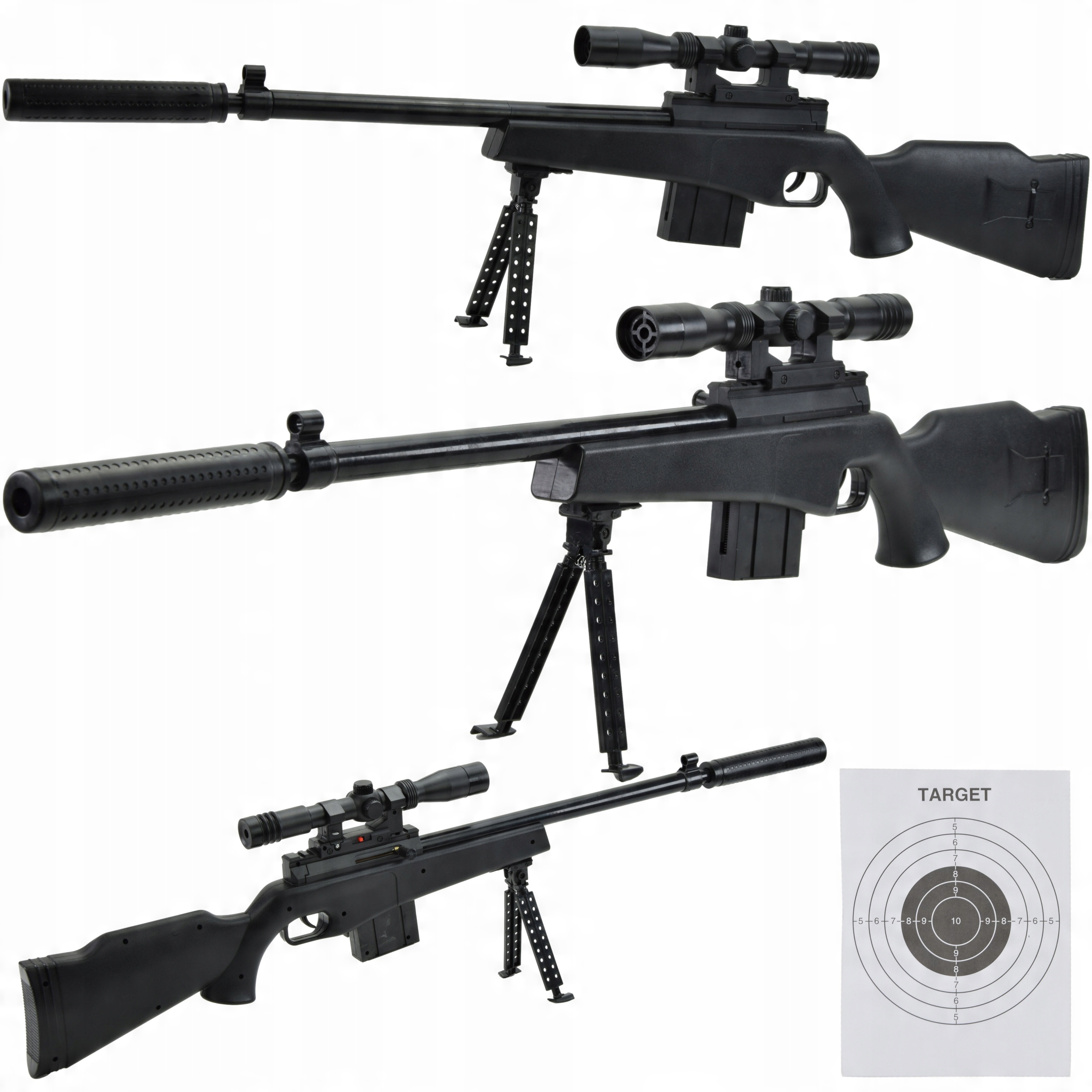 

karabin pistolet snajperski snajperka kulki 95cm