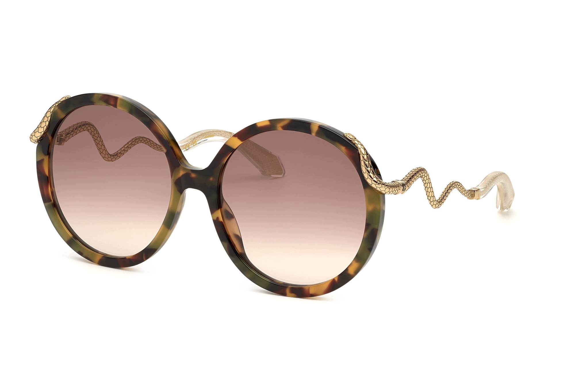 Okulary Przeciwsłoneczne Roberto Cavalli SRC004M 59/18/140 mm Brązowe