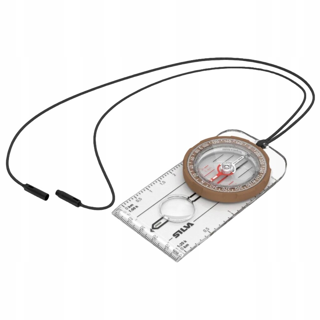 Turistický mapový kompas busola Silva Ranger 360 Global průhledný