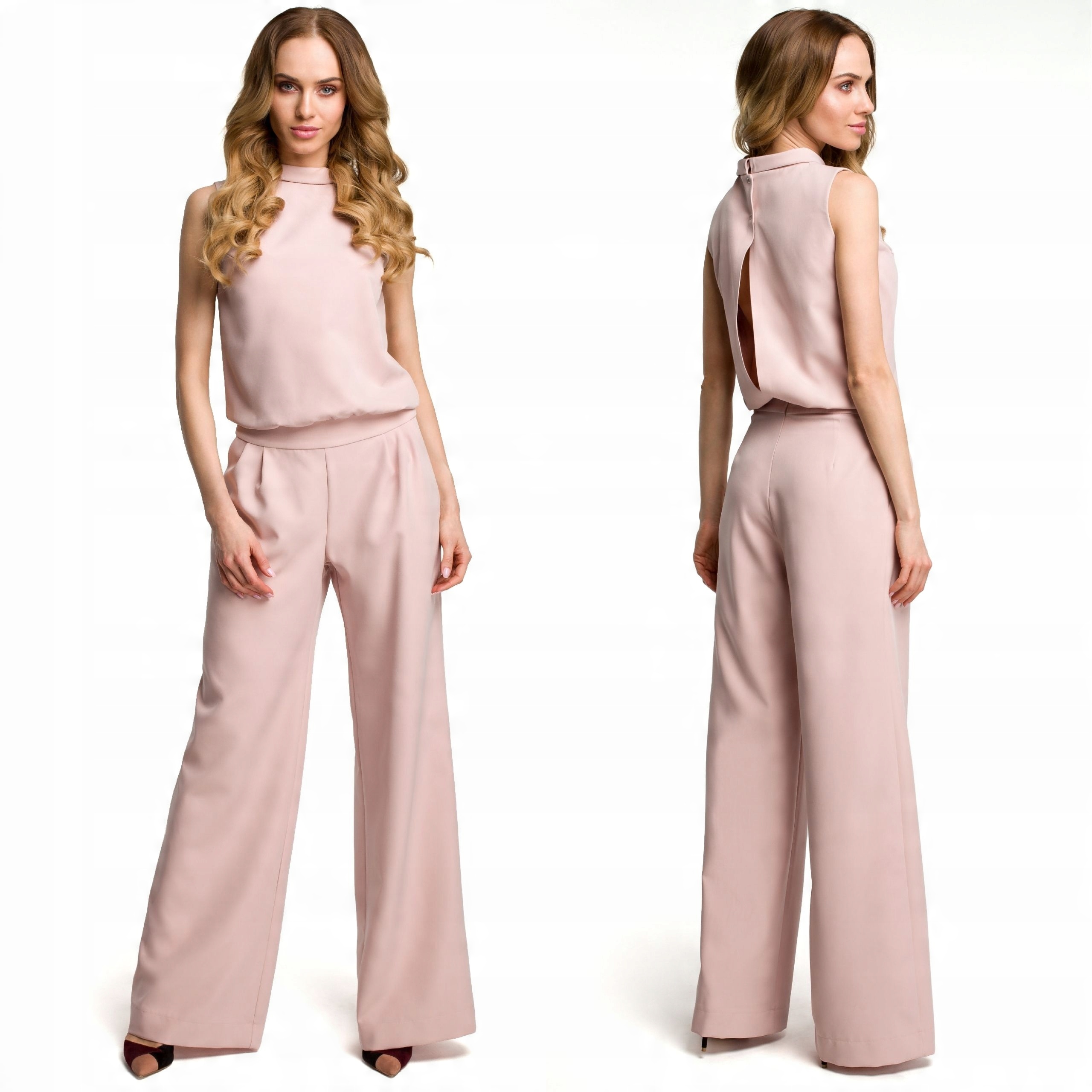

Elegancki Kombinezon z Luźną Górą Stójka S