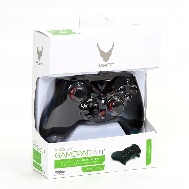 Omega Gamepad Flanker Nový Xbox 360 PS3 Android Pc Drátový Blister