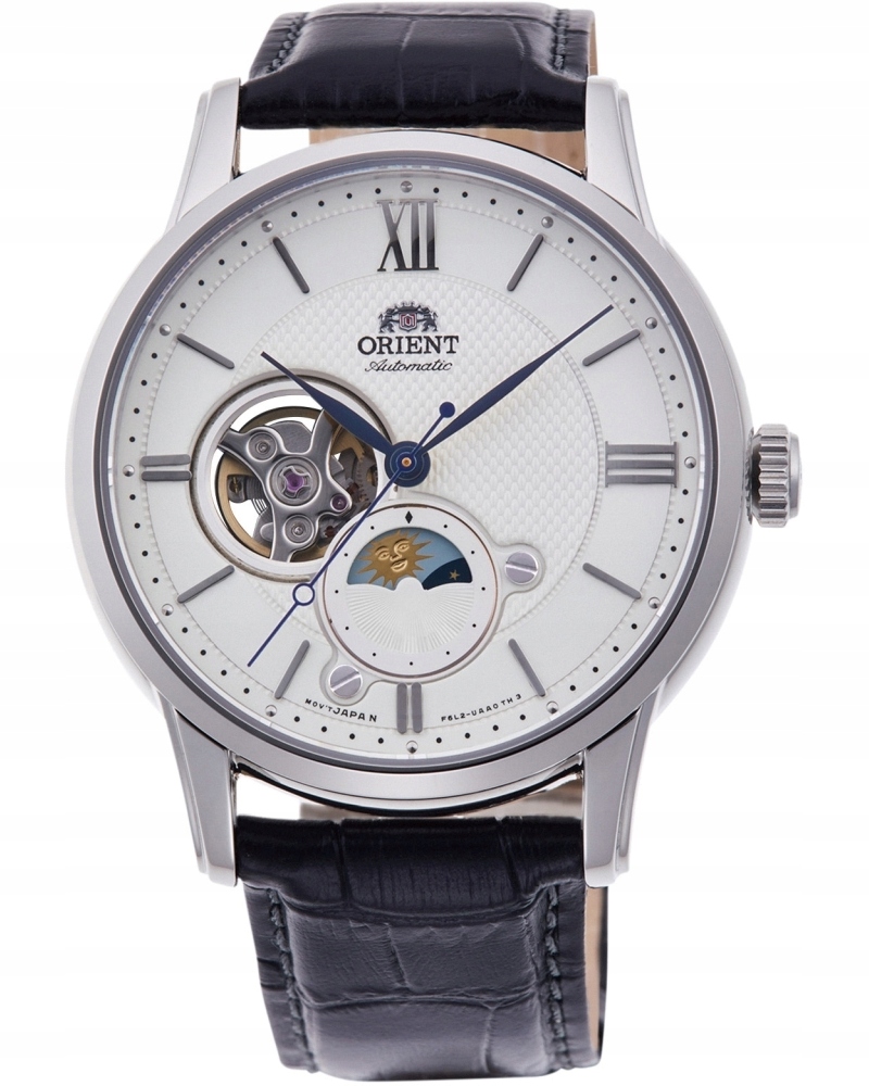 Nové Originální Pánské Hodinky Orient Sun & Moon RA-AS0011S10B Automat