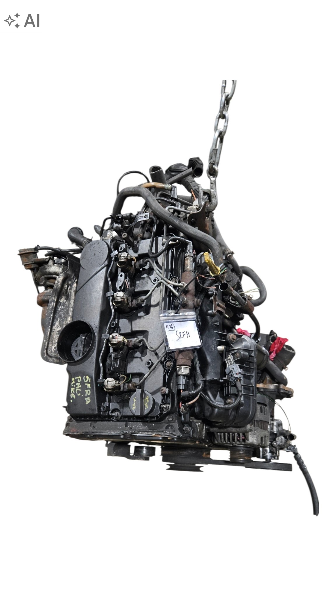 engine FORD TRANSIT 2.2 TDCI 2011R SRFA BOXER JUMPER complete