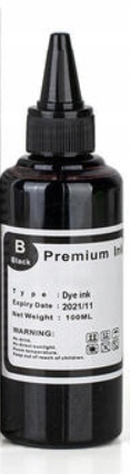 

Tusz Dedykowany Do Drukarek Hp 100ML Black czarny