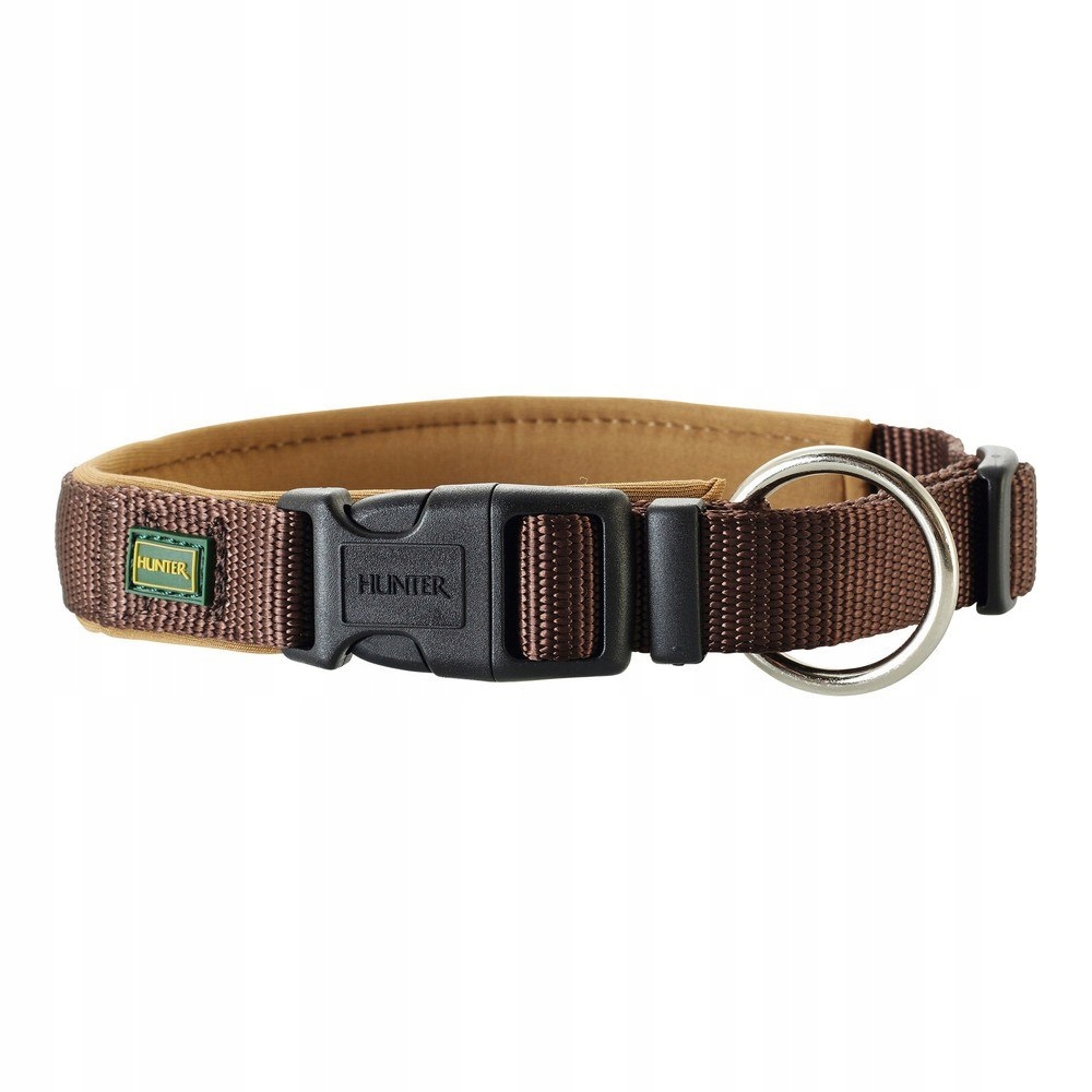 Levně Obojek pro psy Hunter Neopren Vario Hnědý (35-40