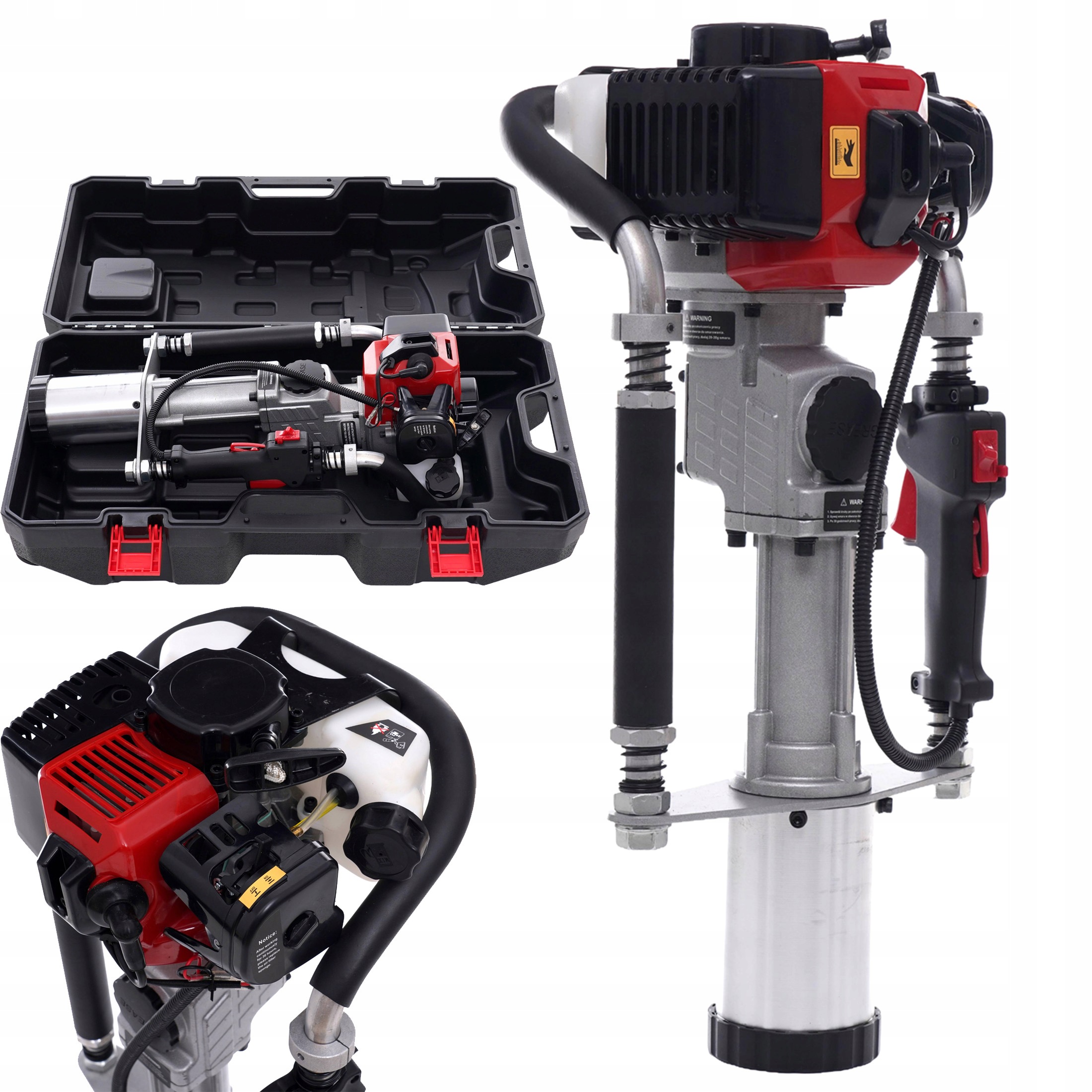 Kryt na zemní vruty pro kůly, zemní vrtačka, kladivo na kůly 45 55 88 mm