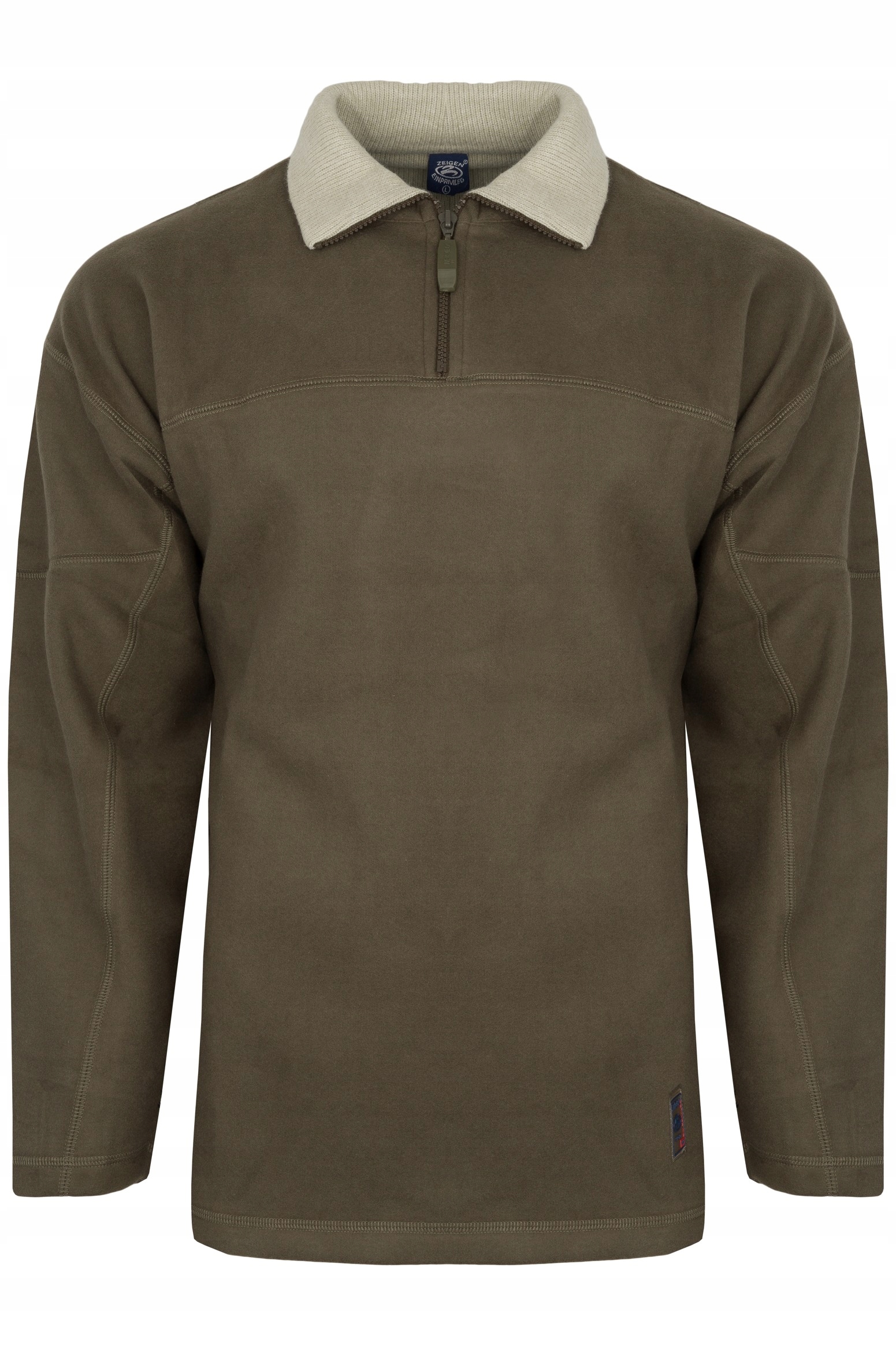 

Zeigen bawełniana bluza polo na suwak____XXL