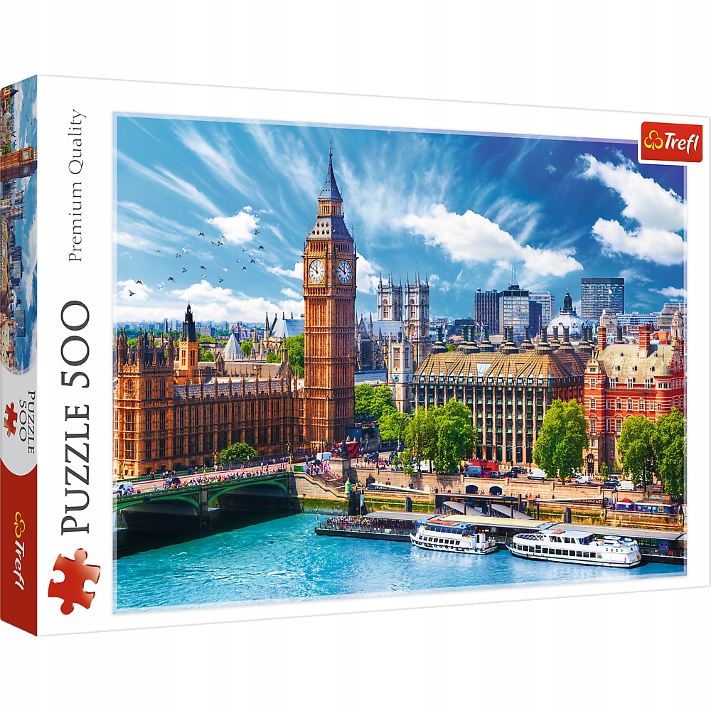 

Puzzle 500 El Słoneczny Londyn, Trefl 37329