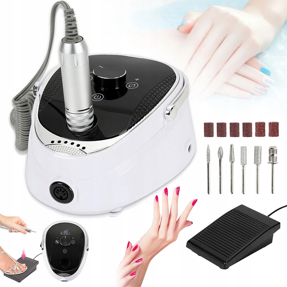 Elektrický Pilník Na Nehty Pro Broušení A Leštění Nehtů